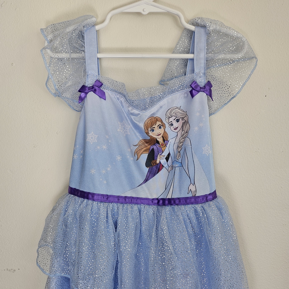 Disney Blue and Purple Frozen Pijamas